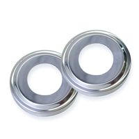 Swimline 87904 Stainless Steel Escutcheons for Pool Handrail(Pack of 2)