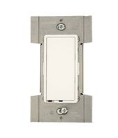 Leviton TTM10-1GS, True Touch Preset Digital 1000VA, 800W, Magnetic Low Voltage Dimmer, Single Pole and 3-Way, White/Gold/Silver