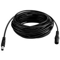 TOMLOV DC 12V Power Supply Adapter Extension Cable 10M 33FT 5.5mm x 2.1mm Cord for CCTV IP PTZ Security Surveillance Camera Standalone DVR,Black