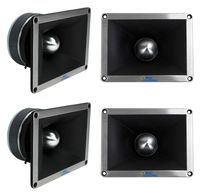 4) NEW PYLE PRO PDBT78 2" 2800 Watt Super Titanium Bullet Horn DJ Audio Tweeters