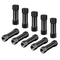 uxcell Hex Aluminum Standoff Spacer Column M3x20mm,for RC Airplane,FPV Quadcopter,CNC,Black,10pcs