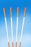 Plowstakes Fiber Marker Style 48-Inch Reflective Driveway Markers Driveway Poles for Easy Visibility at Night 5/16 Inch Diameter Orange, 20 Pack Driveway Markers, Low Cost Markers, Markers,