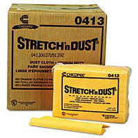 Chicopee 0413 Masslinn Stretch'n Dust Cloth, 12.6" Width x 17" Length, Yellow Orange, 40-Pack (Case of 10)
