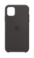 Apple Silicone Case (for iPhone 11) - Black (Renewed)