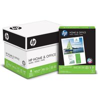 HP Printer Paper, Home & Office20, 8.5 x 11 Paper, Letter Size, 20lb Paper, 92 Bright, 2,400 Sheets / 8 Pack Carton (200300C) Acid Free Paper