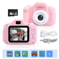 Kids Mini Camera Children Digital 8MP Little Lens Cameras 32GB DIY Camcorder Action Video Recorder Birthday / Christmas / New Year Gift