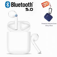 Wireless Earbuds, Bluetooth Earbuds 24 Hrs Playtime,IPX5 Waterproof Headphones with Wireless Charging Case, Bluetooth 5.0 HD Stereo Built-in Mic in-Ear Sports Earphones for Airpod Apple AirPods