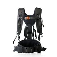 Safrotto Outdoor Ajustable Skidproof Backpack Shoulder Belt Camera Shoulder Strap Adapter Multifunctional Backpack Band (Black)