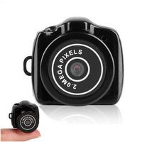 Mini Y2000 480P HD Spy Camera Digital Video Audio Recorder Tiny Webcam DV Outdoor Camcorder with 16GB TF Card