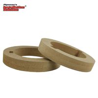 Custom MDF Tweeter Adapter Rings 2.91" ID x 4.33" OD Car Audio Installation (1 Pair)