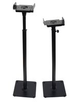 VideoSecu Black Heavy Duty Steel Speaker Stand for Surround Sound Speakers - One Pair MS07B2 1B5