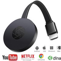 HDMI WiFi Display Dongle Wireless HDMI Adapter 1080P Streaming Media Player Airplay Dongle HDMI 1080P TV Receiver Adapter Mirroring Screen from Phone to Big Screen Support Miracast DLNA TV Stick