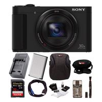 Sony Cyber-Shot DSC-HX90V Digital Camera with 32GB Deluxe Accessory Bundle