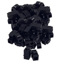 Yibuy 100 Pieces Phone Coupler Sound Voice Inser Module Jack Cat3 RJ-11