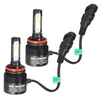 Car light, UBuyit H11 COB LED 16000LM Auto Car Headlights Kit Driving Bulbs Lamps 6000K