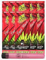 Kingpin Pure Hemp Flavored Wraps (Laid Back, 10 Packs) with Rolling Paper Depot XL Kewltube