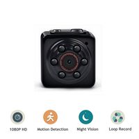 ENKLOV Mini Camera - 1080P Video Camera with Night Vision,Motion Detection,Indoor/Outdoor Use