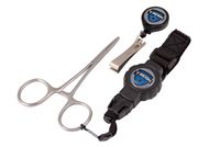 Key-Bak T-Reign Fisherman's Combo (Zinger with Nippers and 5" Forceps on a Small Retractable Gear Tether with Hook & Loop Strap)