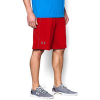 Under Armour Men's Raid 10-inch Workout Gym Shorts, Red (600)/Steel, X-Large