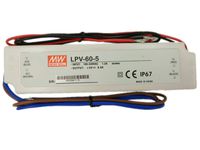 MW Mean Well LPV-60-5 5V 8A 40W Single Output LED Switching Power Supply