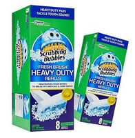 (2 Pack) Scrubbing Bubbles, Fresh Brush HEAVY DUTY Refills, 8 ct. ea. by Scrubbing Bubbles