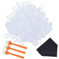Sunmns Keycaps Rubber Rings Seal O Ring Dampeners for Cherry MX Switch Keyboard and Mechanical Keyboard Keys