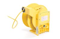 Woodhead 92434 Cable Reel with Cable - NEMA 4 Spring Powered Reel with 10/3 SOW, 40ft. Cord, 22A, 4lb. Retraction Weight, Collector Ring