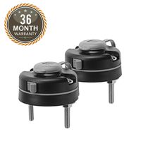 HITORHIKE Fishing Rod Holder Basic Mount Type 2.36" W x2.95" H Universal Fit (Basic Mount x2)