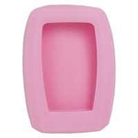 Keyless2Go New Silicone Cover Protective Case for Smart Prox Keys with FCC 5WK49259 - Pink