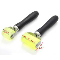 Rubber Roller Sound Deadener Mat Application Rolling Wheel Roller for Automotive Heat Insulation Tools Heat Shield Thermal Mat Sound Deadening Material Noise Insulation for Car hood door roof trunk