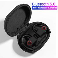 COOLOUS A9 Bluetooth Headphones Wireless Sport Earphones with Wireless Charging Case TWS Stereo Wireless Earbud Built-in Mic Bluetooth 5.0 IPX7 Waterproof