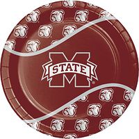 Mississippi State University Paper Plates, 24 ct