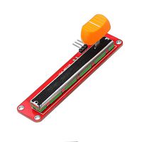 ILS - Double Analog Potentiometer Module with Slide Potentiometer Slip Adjustable Resistance for Arduino