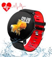 Smart Watch, Fitness Tracker with Heart Rate Monitor & Blood Pressure Monitor, Activity Tracker with Pedometer & Calorie Counter for Android and iOS, Waterproof Smartwatch for Women Men