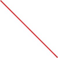 Aviditi PLT10R Plastic Twist Tie, 10" Length x 5/32" Width, Red (Case of 2000)