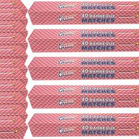 24 Boxes - 11" Fireplace Matches, Long Reach, 960 Matches Total