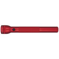 Maglite Heavy-Duty Incandescent 4-Cell D Flashlight in Display Box, Red