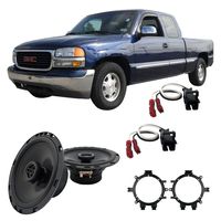 Compatible with GMC Sierra 1500 1999-2002 Front Door Replacement Harmony HA-R5 Speakers