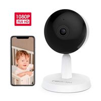 Baby Monitor,Foscam X1 1080P Wireless Smart Home Security Pet Camera with AI Human Detection, Sound Detection, One-Button Call, 2-Way Baby Monitor Audio, Free Cloud Storage Included, Works with Alexa