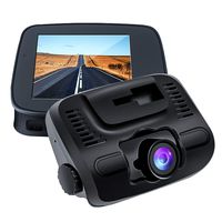 E-ACE Dash Cam 2'' IPS Screen 1080P FHD Car Video Recorder 140 Degree Wide Angle Lens Discreet Design Dashboard Camera with G-Sensor, Loop Recording, Parking Monitor,Motion Detection