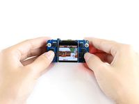Waveshare Tiny GamePi15 Designed for Raspberry Pi Zero/Zero W/Zero WH/A+/B+/2B/3B/3B+/3A+ 1.54inch Screen 240×240 Resolution Onboard Speaker and Earphone Jack