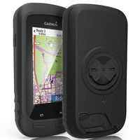TUSITA Case for Garmin Edge Explore 1000, Approach G8 - Silicone Protective Cover - GPS Bike Computer Accessories (Black)