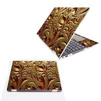 Mightyskins Skin Compatible with Hp Spectre X360 15.6" (2018) - Mosaic Gold | Protective, Durable, and Unique Vinyl Decal Wrap Cover | Easy to Apply, Remove, and Change Styles | Made in The USA