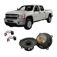 Compatible with Chevy Silverado 2500HD 2014 Rear Door Factory Replacement Harmony HA-R5 Speakers