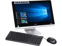 Flagship Acer Aspire 19.5in Full HD All-in-One Desktop - Intel Quad-Core N3150 Up to 2.08GHz, 4GB RAM, 500GB HDD, DVDRW, Webcam, HDMI, WLAN, Bluetooth, Windows 10 (Renewed)
