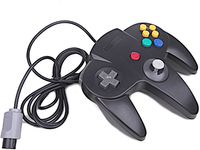 Wired Joystick Controller for Nintendo 64 (Black)