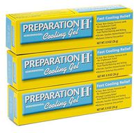 Preparation H Hemmorhoidal Cooling Gel.9 Ounce Boxes (Pack of 3)