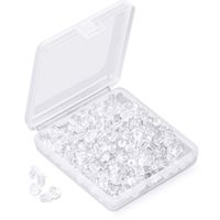 Silicone Earring Backs Earring Backings Soft Clear Ear Safety Back Pads Backstops Bullet Clutch Stopper Replacement for Fish Hook Earring Studs Hoops Diameter 4mm (1200PCS/600Pairs)