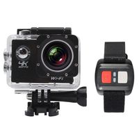 Andoer 2" LCD Screen Wifi Sports Action Camera 4X Zoom 170°Wide-angle 4K 30fps 1080P 60fps 16MP Waterproof 30M Car DVR Camcorder with Remote Control