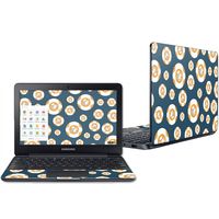 Mightyskins Skin Compatible with Samsung Chromebook 3 11.6" - Mini Galaxy Bots | Protective, Durable, and Unique Vinyl Decal Wrap Cover | Easy to Apply, Remove, and Change Styles | Made in The USA